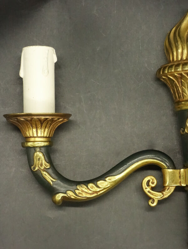 Applique à la torchère de style Empire
