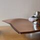 Pair of vintage square wall lights in glass and chrome - Space Age design