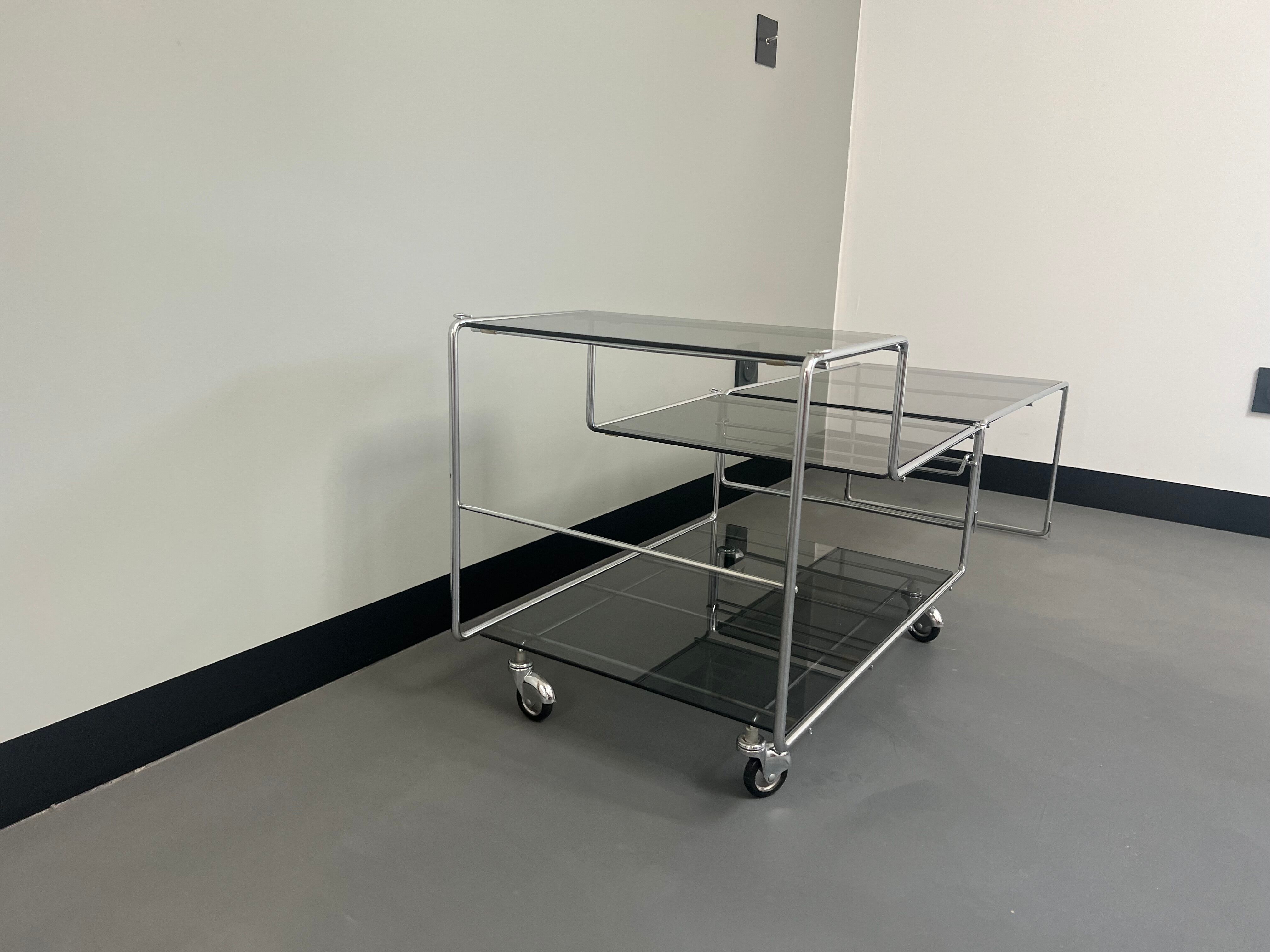 Coffee table trolley by Max Sauze, 60s