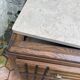 Vintage chest of drawers with splayed legs
