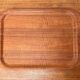 Teak trays by Langva, mid-century modern, 1960s, set of 3.