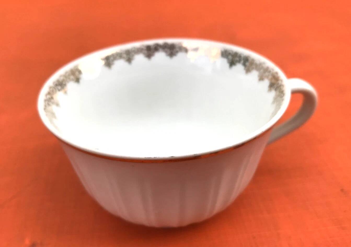 Royal ADP France Genuine Luxury Porcelain Coffee Cup / Saucer