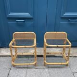 Pair of vintage bedside tables