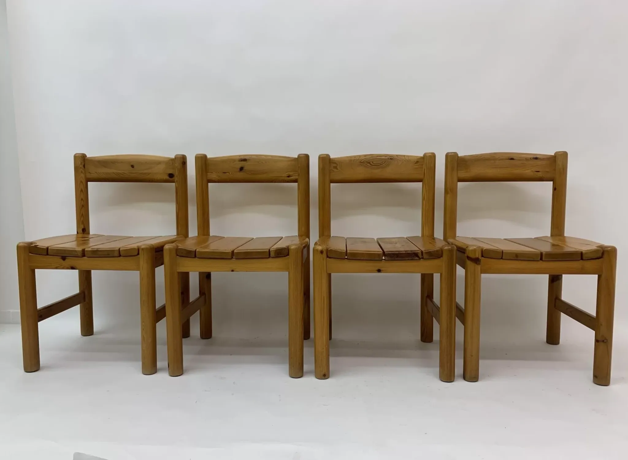 Set of 4 Rainer Daumiller dining chairs, 1970s
