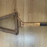 Vintage tennis racket La Hutte