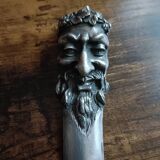 Coupe papier, bronze argenté