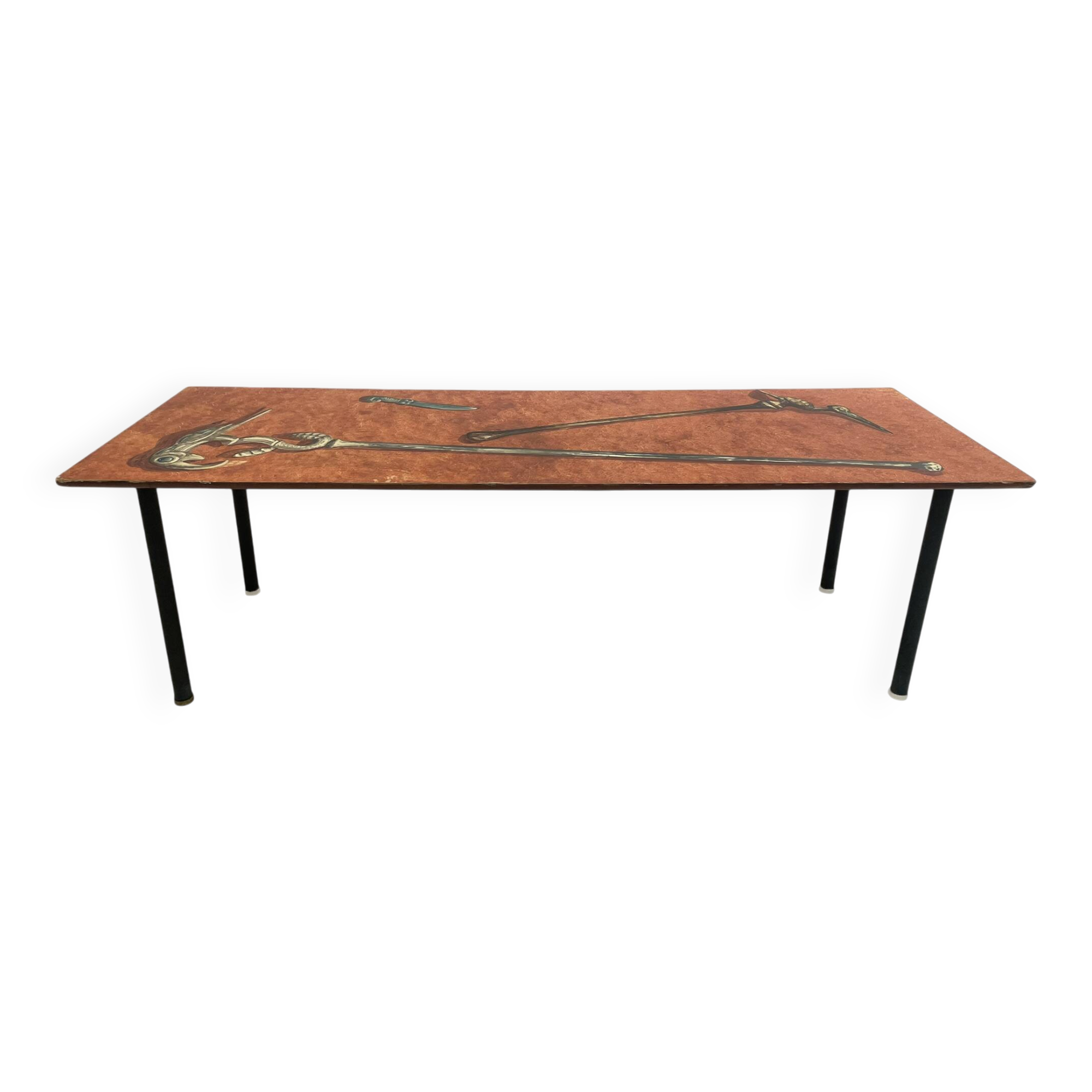 Coffee table from the "Decalage" Group, Italy, 1960s.