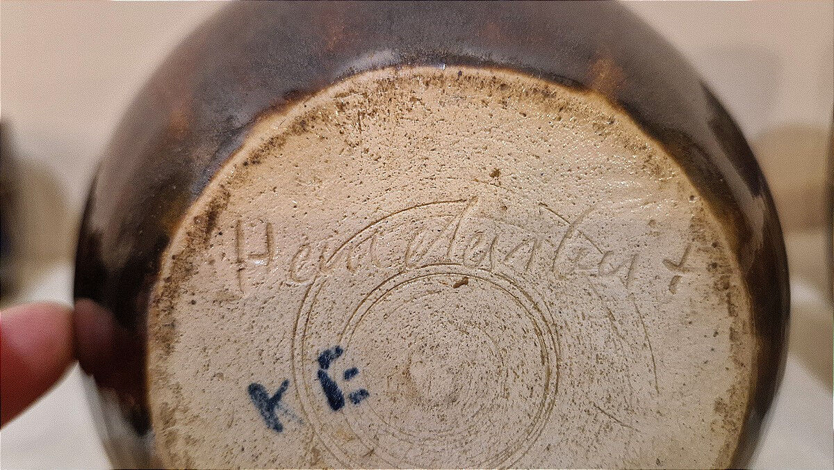 Ceramic cider/beer service - Art Deco - Zoller