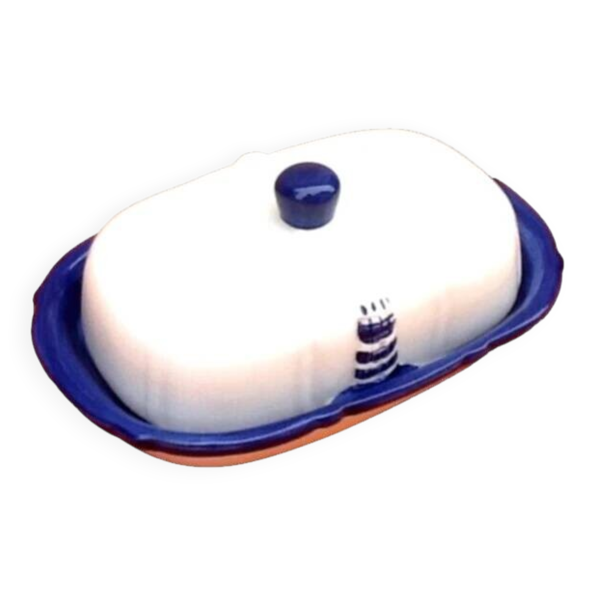 Beurrier en céramique