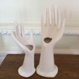 Paire de mains baguier soliflore