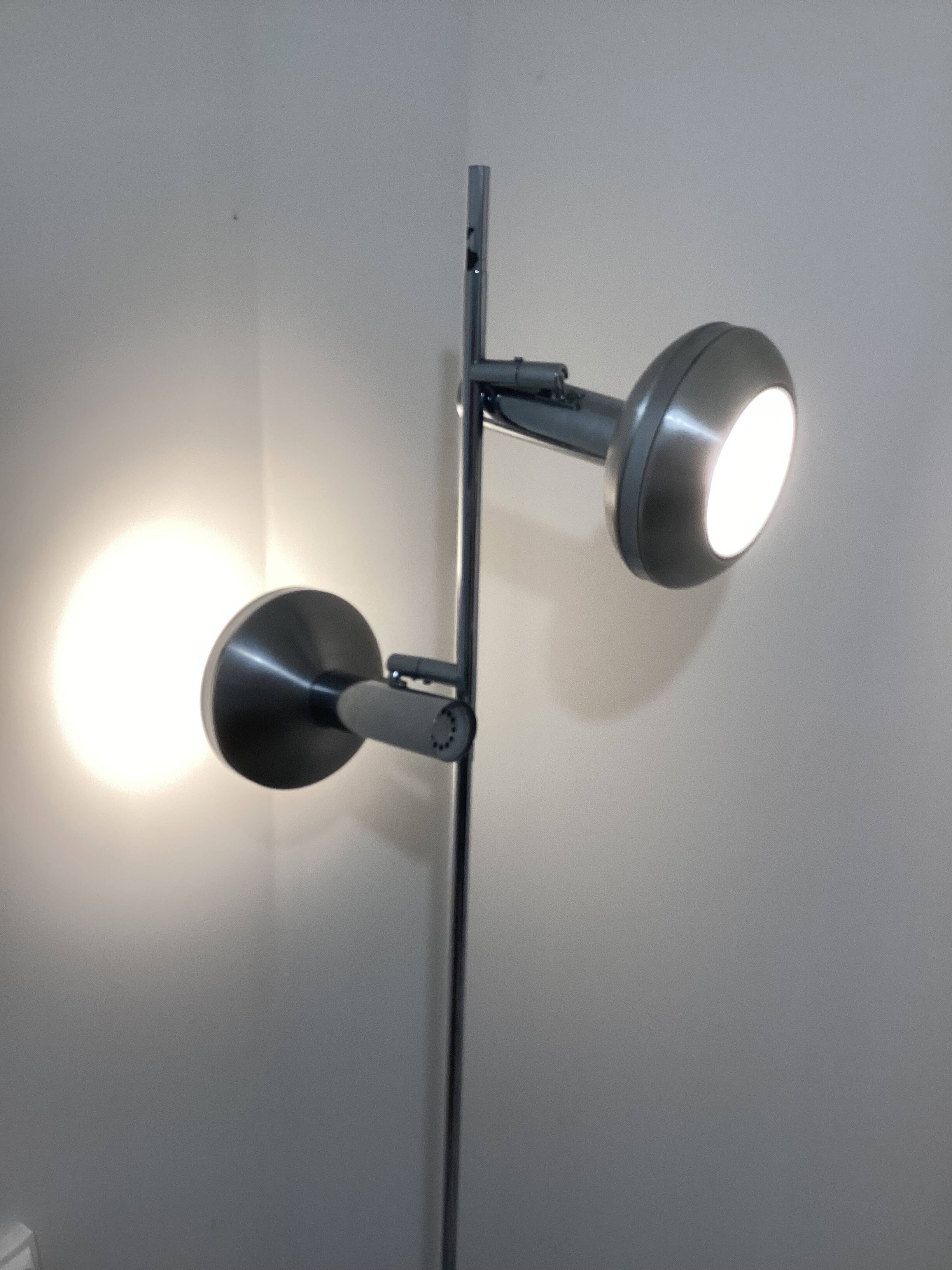 Vintage floor lamp 1970, signed OMI