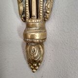 Old Wall Sconce bronze two torches style Napoleon III