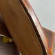 Miroir en bois et plâtre, décor fleuri, Art Déco