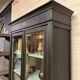 Vitrine napoleon III patiné