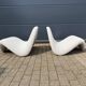 Artifort tongue f577 pierre paulin en beige bouclé in new condition!!