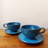Pair of Aldo Londi breakfast cups, Italy 1960