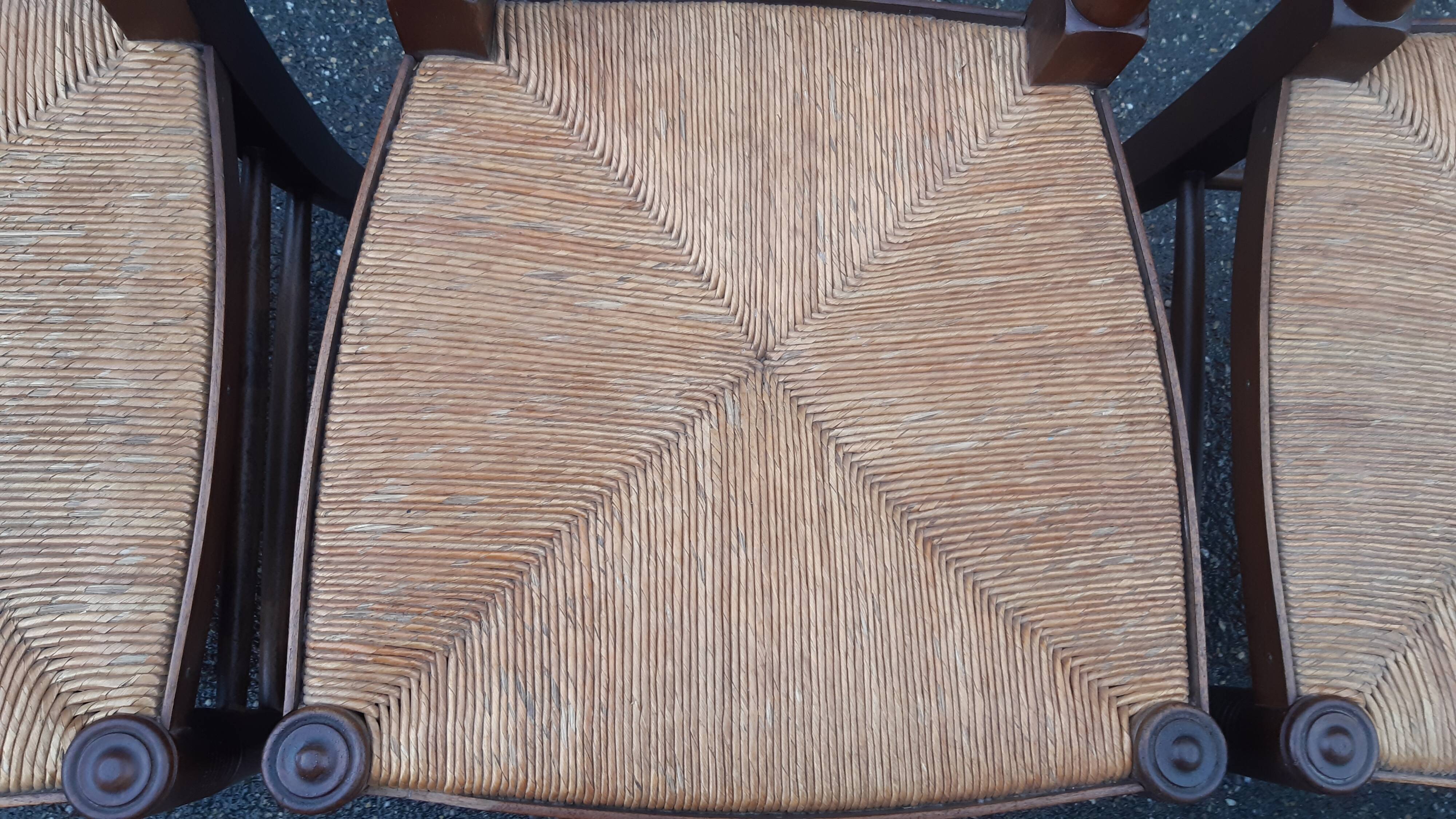 6 chaises Arts & Crafts par William Birch & E.G. Punnett