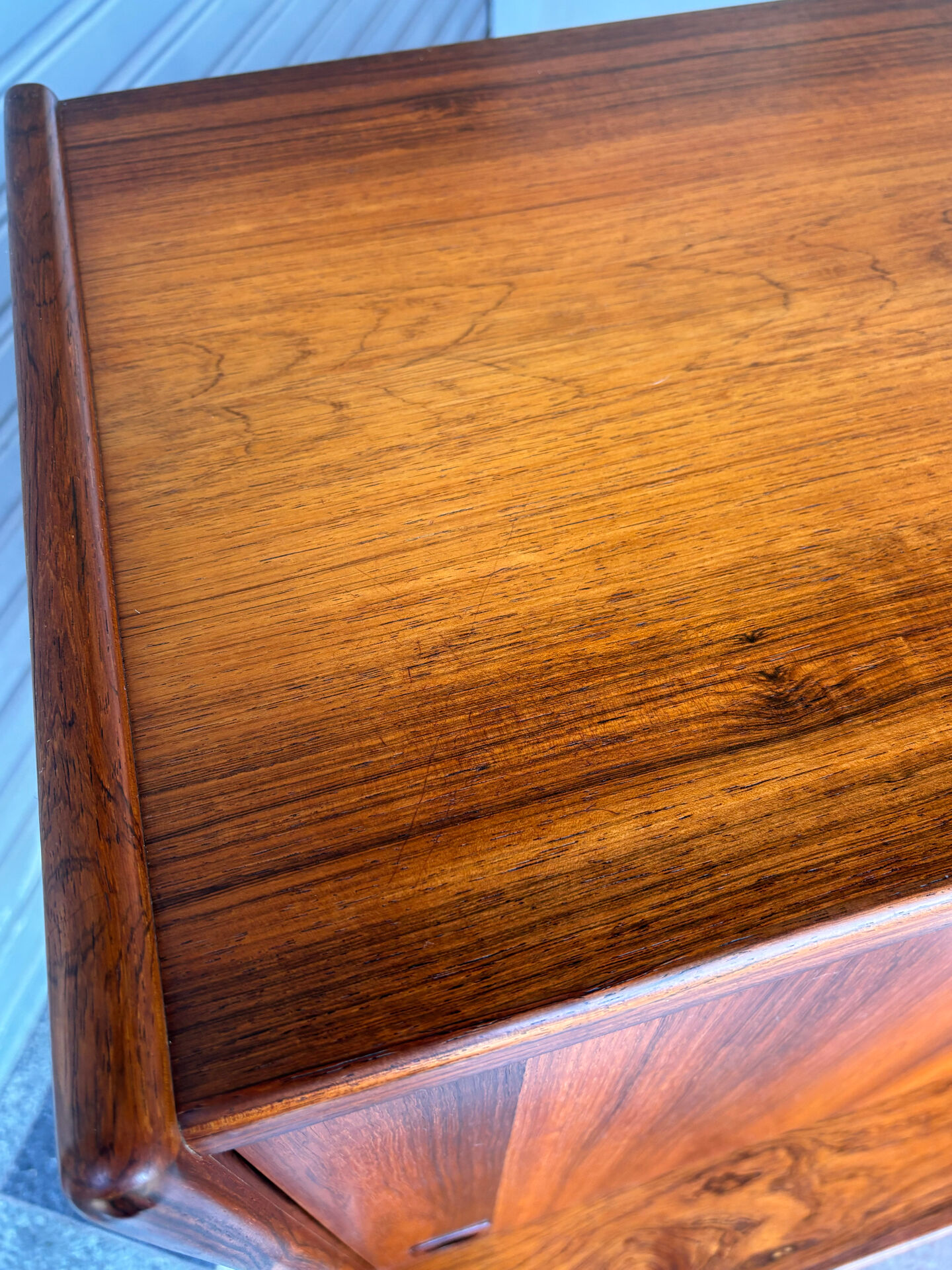 Buffet enfilade haute en palissandre