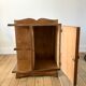Veneer bedside table and handle flower art deco 30s