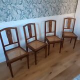 Chaises en cannage