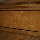 Antique Danish oak commode, made at the end of the 18th century, Louis XVI.