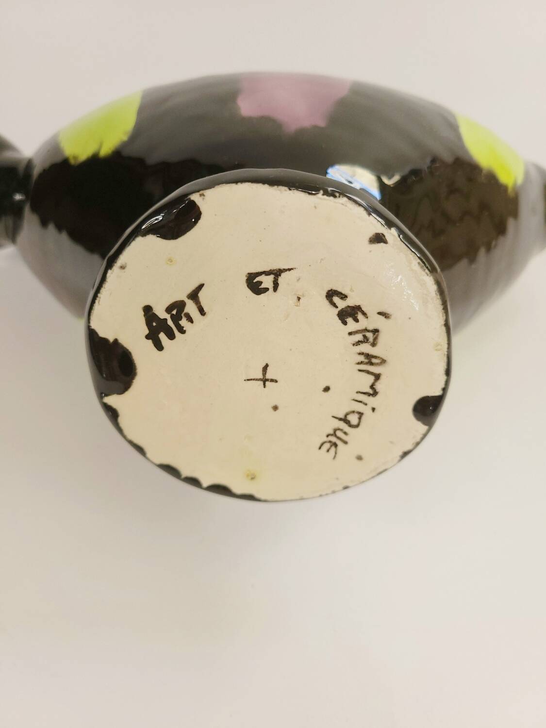 Glazed ceramic pitcher, Art and Ceramics