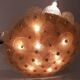 Large Murano gold glass disc ceiling light