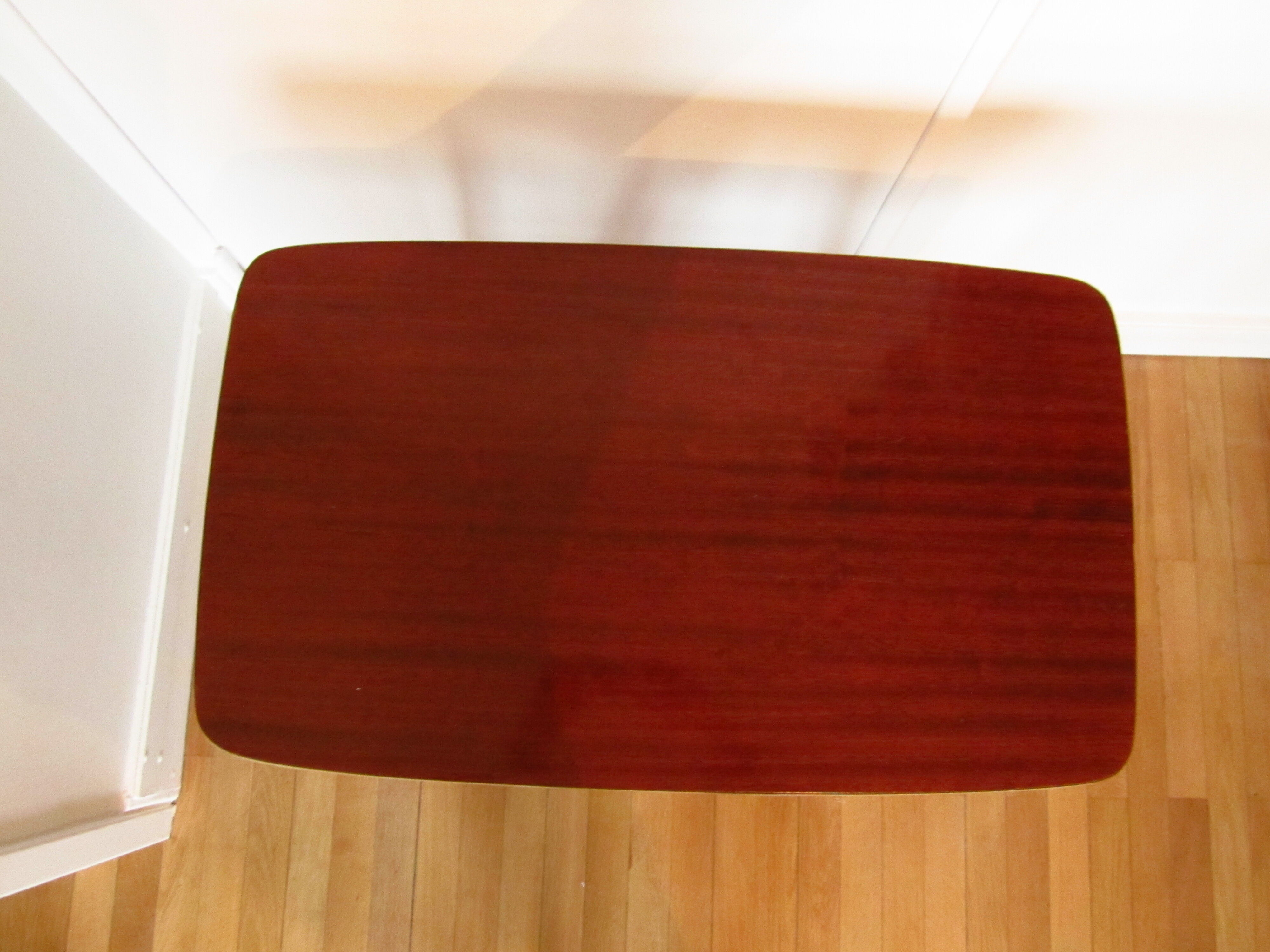 Table desserte TV sur roulettes (70's)