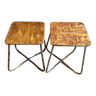 Pair of stools 1960 Poland