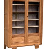 Parisian glazed wardrobe 1930 raw wood