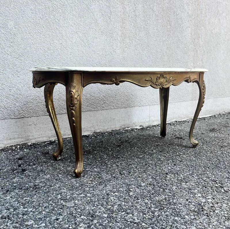 Oval Louis XV coffee table