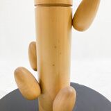 Mid-Century Modern Solid Wood Coat Rack