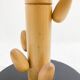 Mid-Century Modern Solid Wood Coat Rack