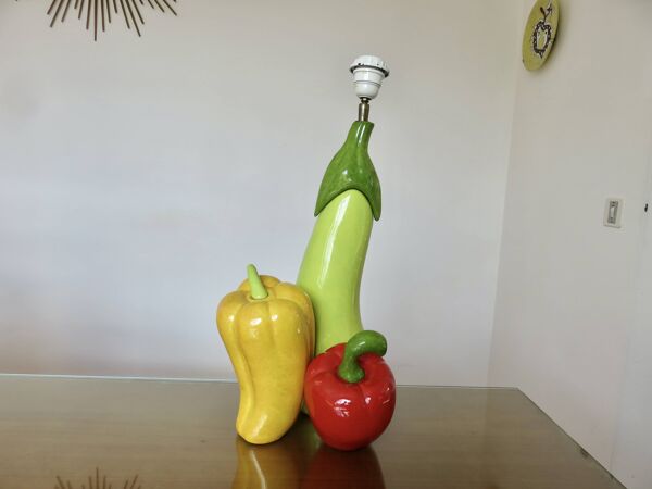 Lampe XXL du designer François Chatain, 1980