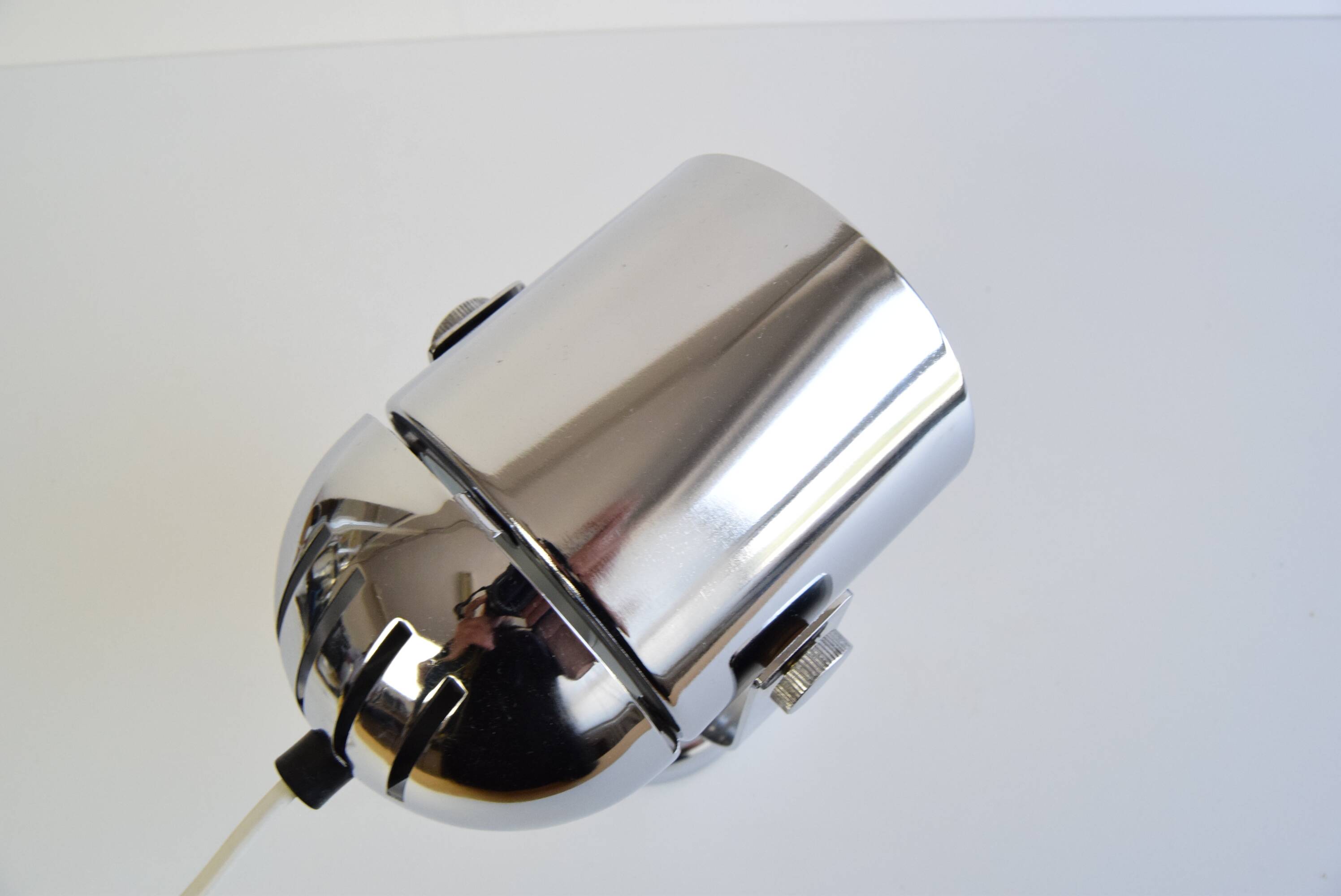 Chrome wall Lamp by Stanislav Indra for Combi Lux, 1970's.