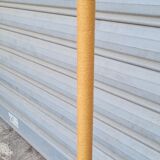 Wrought iron floor lamp and rope