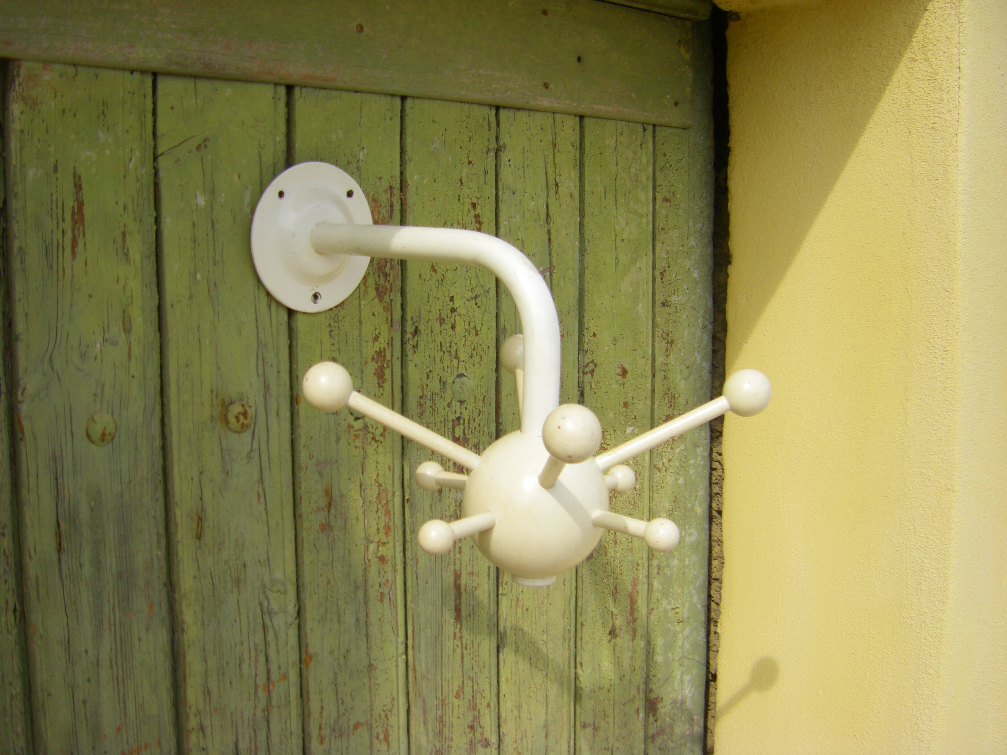 Vintage sputnik coat rack
