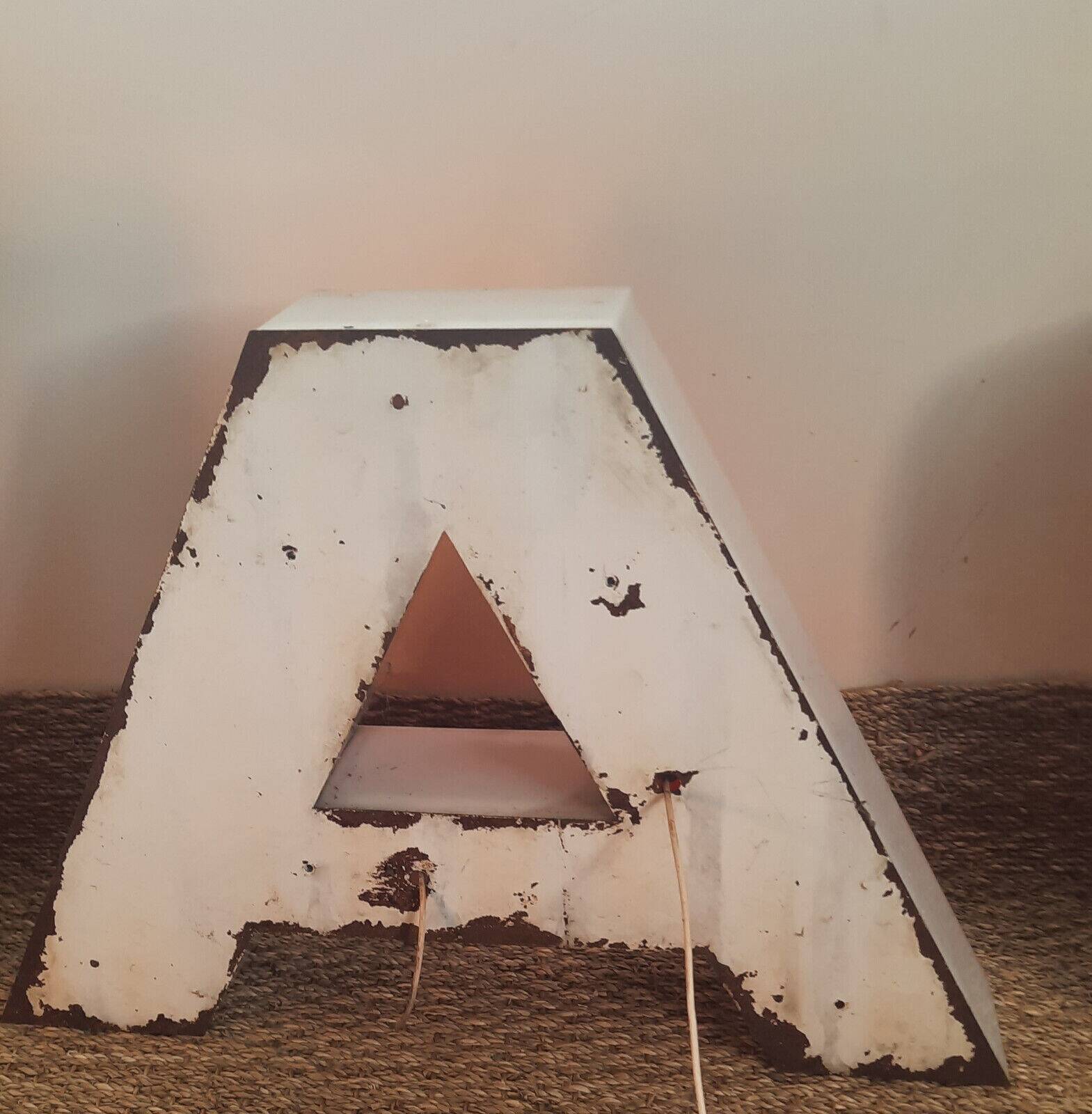 Old Large Sign "Bar" 70s