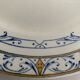 11 old Creil and Montereau dessert plates, Colbert service