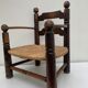 Brutalist mulched armchair 1940