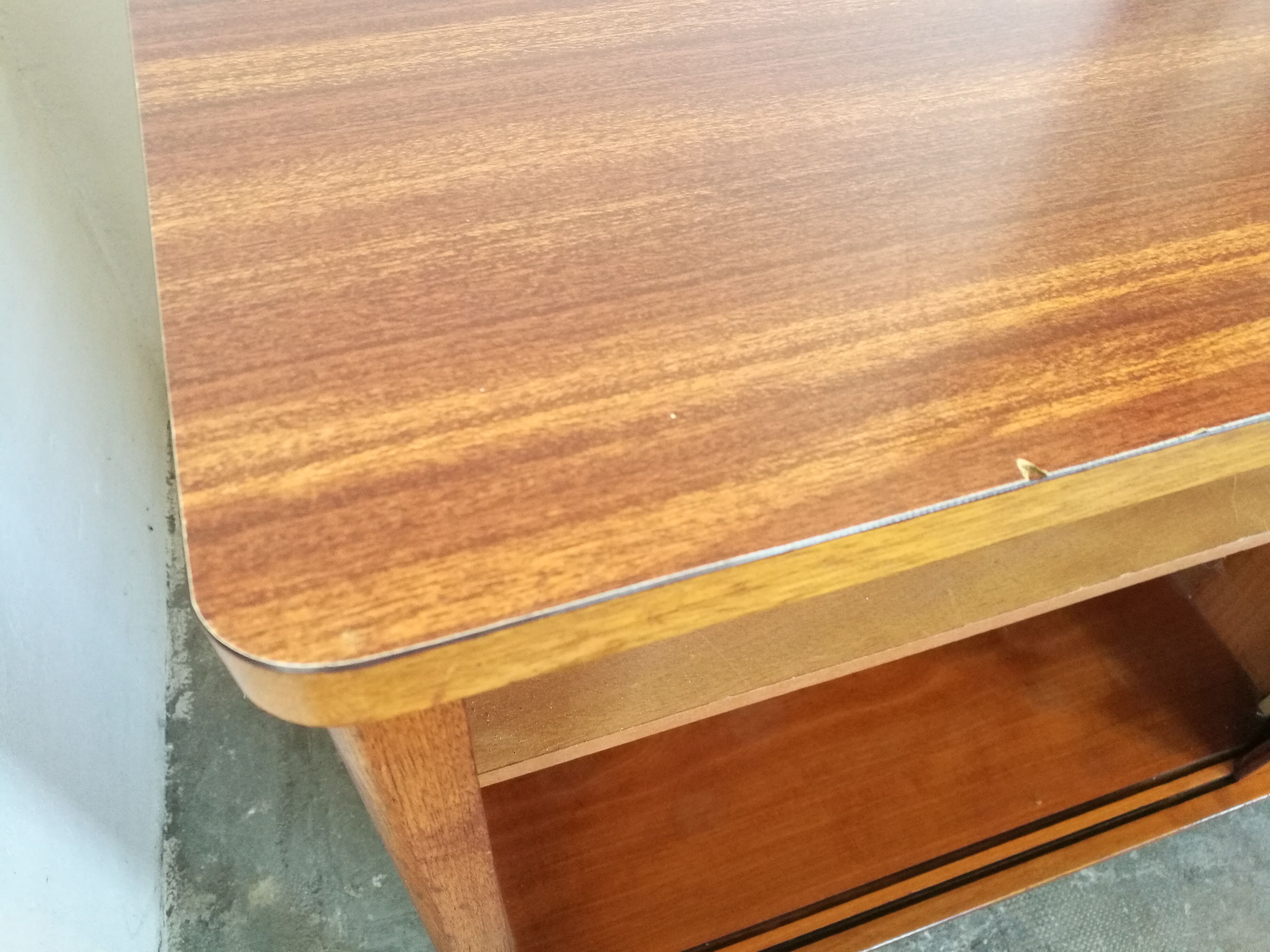 Vintage row sliding doors