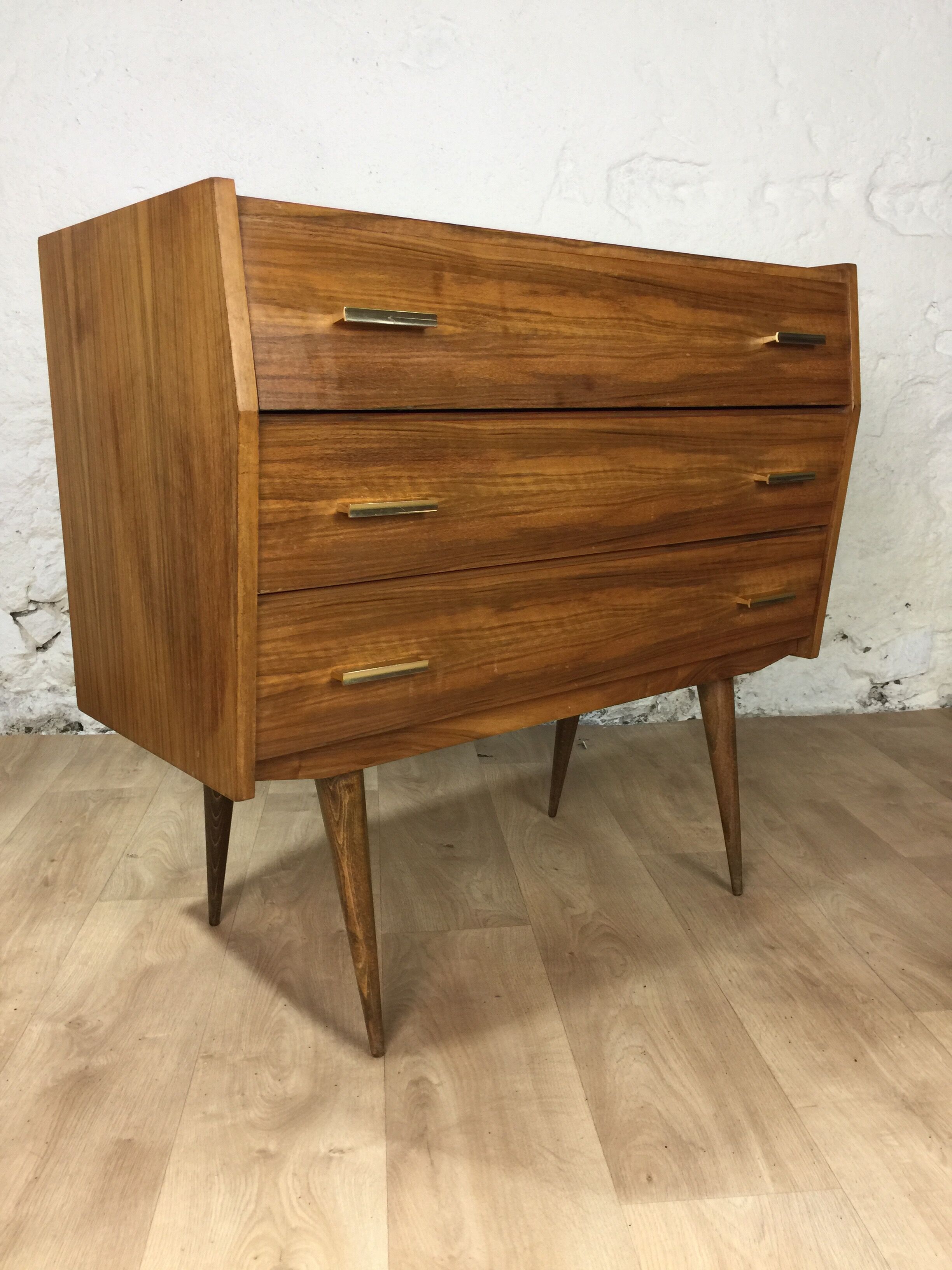 Chest of drawers 3 drawers 60s