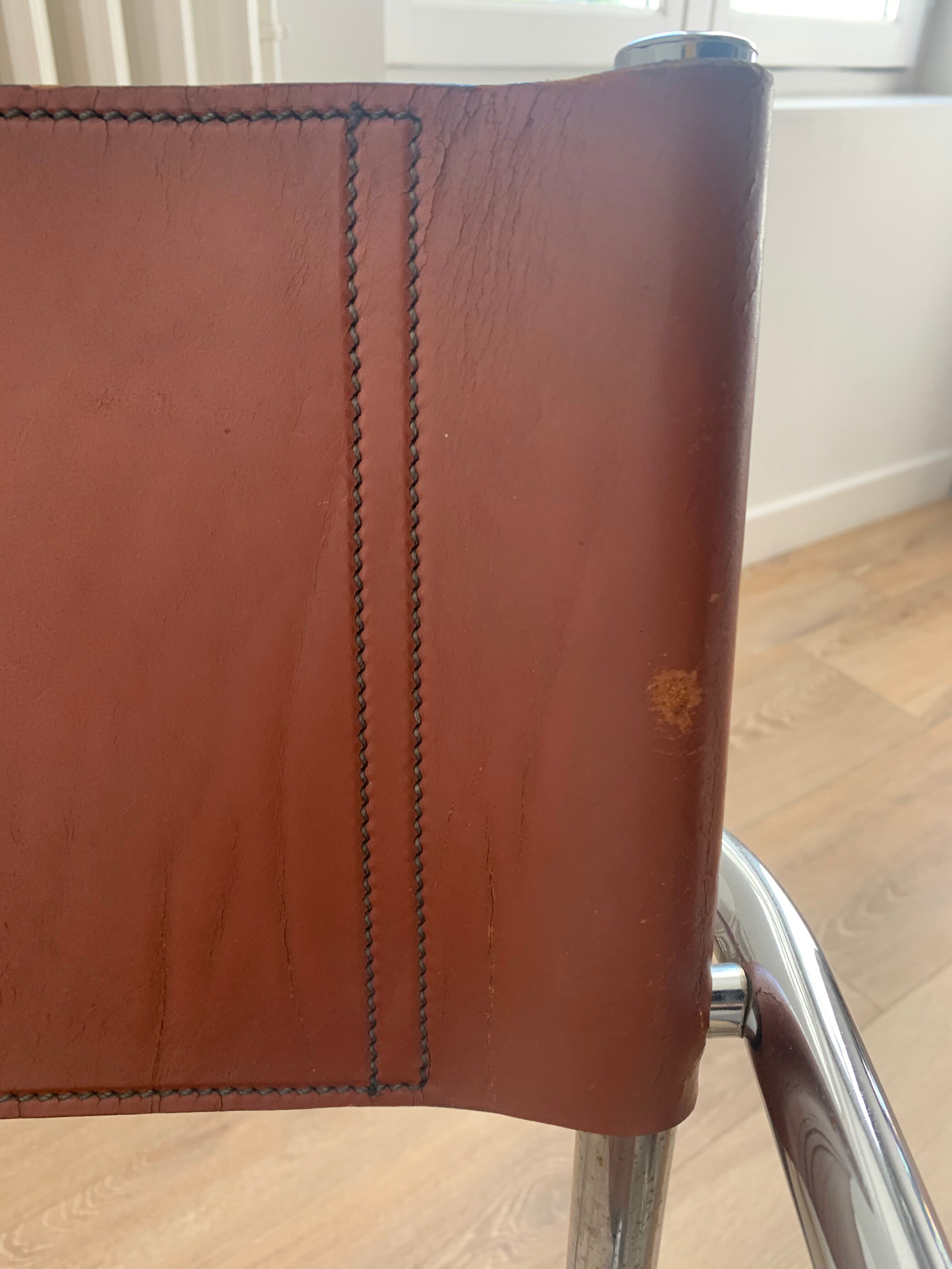 Fauteuil cuir