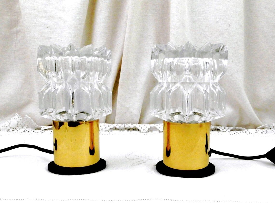 Pair of vintage 1960s table lights