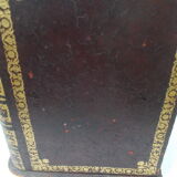 Wastepaper basket imitation antique book binding