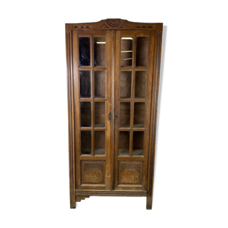 Art-Deco glass cabinet