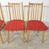 Chairs by Antonín Šuman for Ton, 1960s, Set of 4