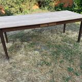 Oak farmhouse table
