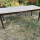 Table de ferme en chêne