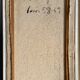 Post cubist painting "Long-haired Naked" HST Signed 1958/59